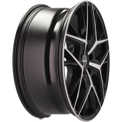 4 Velgen 20 inch LUNICA MB Gepolijst + Zwart 5x112 ET45 66.5 Geschikt voor Audi, Volkswagen, Mercedes, Skoda, SEAT - VCTparts.nl