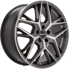 4 Velgen 20 inch LUNICA MGM Gepolijst + Mat Grafiet 5x112 ET35 66.5 Geschikt voor Audi, Volkswagen, Mercedes, Skoda, SEAT - VCTparts.nl