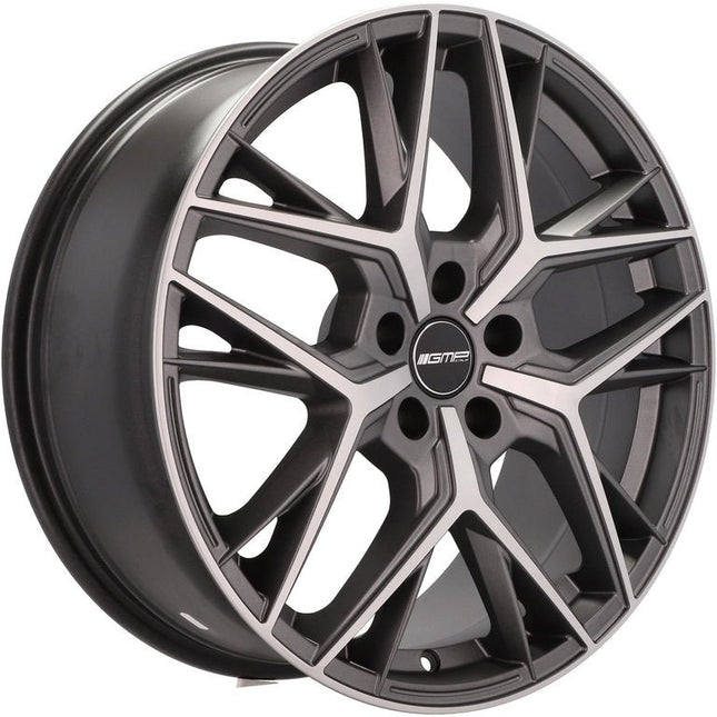 4 Velgen 20 inch LUNICA MGM Gepolijst + Mat Grafiet 5x112 ET35 66.5 Geschikt voor Audi, Volkswagen, Mercedes, Skoda, SEAT - VCTparts.nl