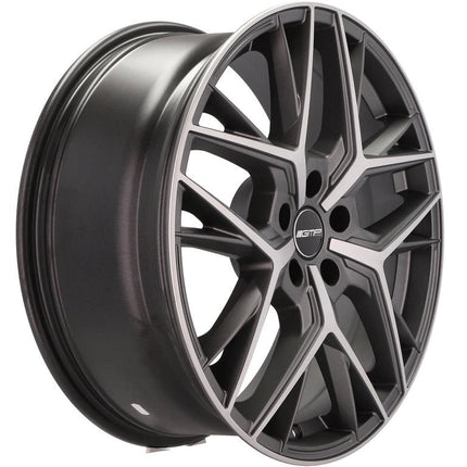 4 Velgen 20 inch LUNICA MGM Gepolijst + Mat Grafiet 5x112 ET35 66.5 Geschikt voor Audi, Volkswagen, Mercedes, Skoda, SEAT - VCTparts.nl