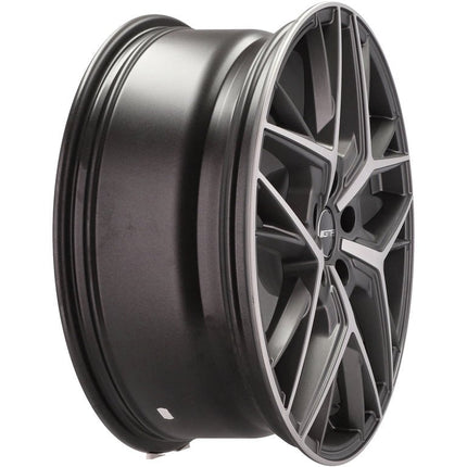 4 Velgen 20 inch LUNICA MGM Gepolijst + Mat Grafiet 5x112 ET35 66.5 Geschikt voor Audi, Volkswagen, Mercedes, Skoda, SEAT - VCTparts.nl