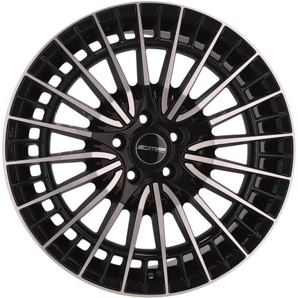 4 Velgen 20 inch QSTAR MB Gepolijst Zwart 5x112 ET35 66.5 Geschikt voor Audi, Volkswagen, Mercedes, Skoda, SEAT - VCTparts.nl
