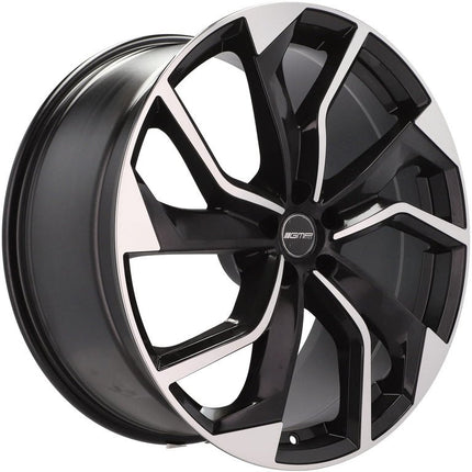 4 Velgen 20 inch REBEL MB Gepolijst + Zwart 5x112 ET20 66.5 Geschikt voor Audi, Volkswagen, Mercedes, Skoda, SEAT - VCTparts.nl