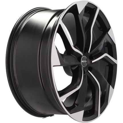 4 Velgen 20 inch REBEL MB Gepolijst + Zwart 5x112 ET20 66.5 Geschikt voor Audi, Volkswagen, Mercedes, Skoda, SEAT - VCTparts.nl