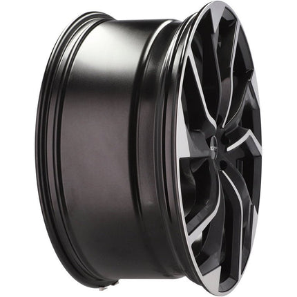 4 Velgen 20 inch REBEL MB Gepolijst Zwart 5x112 ET45 66.5 Geschikt voor Audi, Volkswagen, Mercedes, Skoda, SEAT - VCTparts.nl