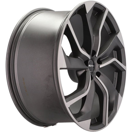 4 Velgen 20 inch REBEL MGM Gepolijst + Mat Grafiet 5x112 ET20 66.5 Geschikt voor Audi, Volkswagen, Mercedes, Skoda, SEAT - VCTparts.nl