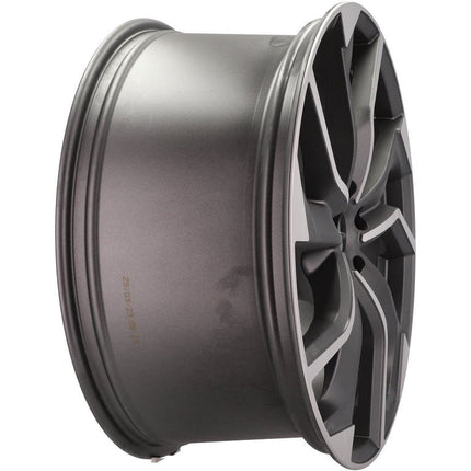 4 Velgen 20 inch REBEL MGM Gepolijst + Mat Grafiet 5x112 ET20 66.5 Geschikt voor Audi, Volkswagen, Mercedes, Skoda, SEAT - VCTparts.nl