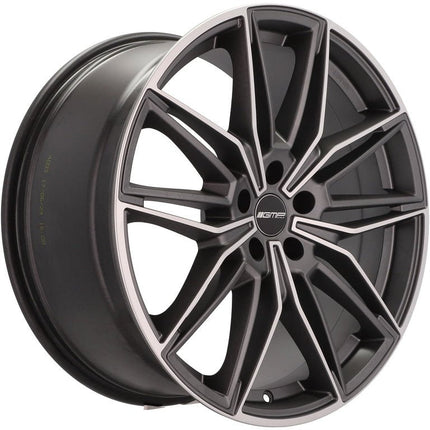 4 Velgen 20 inch SPECTER MGM Gepolijst + Mat Grafiet 5x112 ET30 66.5 Geschikt voor Audi, Volkswagen, Mercedes, Skoda, SEAT - VCTparts.nl