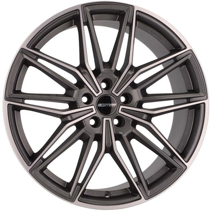 4 Velgen 20 inch SPECTER MGM Gepolijst + Mat Grafiet 5x112 ET30 66.5 Geschikt voor Audi, Volkswagen, Mercedes, Skoda, SEAT - VCTparts.nl