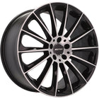 4 Velgen 20 inch STELLAR MB Gepolijst + Zwart 5x112 ET45 66.5 Geschikt voor Audi, Volkswagen, Mercedes, Skoda, SEAT - VCTparts.nl
