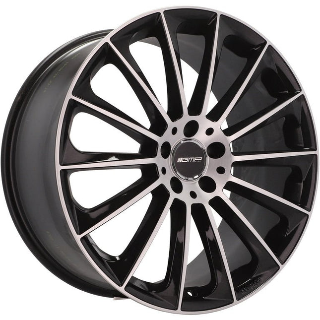 4 Velgen 20 inch STELLAR MB Gepolijst + Zwart 5x112 ET45 66.5 Geschikt voor Audi, Volkswagen, Mercedes, Skoda, SEAT - VCTparts.nl