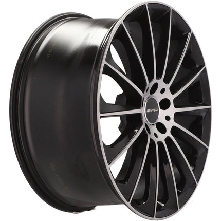 4 Velgen 20 inch STELLAR MB Gepolijst + Zwart 5x112 ET45 66.5 Geschikt voor Audi, Volkswagen, Mercedes, Skoda, SEAT - VCTparts.nl