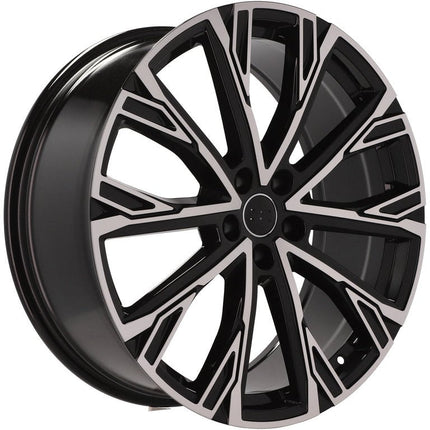4 Velgen 21 inch 3S1277 Zwart 5x112 ET34 66.45 J8.5 Geschikt voor Audi, Volkswagen, Mercedes - VCTparts.nl