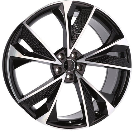 4 Velgen 21 inch B1566 MB 5x112 ET35 66.45 J9.0 Geschikt voor Audi, Volkswagen, Mercedes - VCTparts.nl