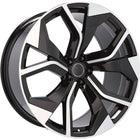 4 Velgen 21 inch B1637 Zwart 5x112 ET31 66.45 J9.5 Geschikt voor Audi, Volkswagen, Mercedes - VCTparts.nl