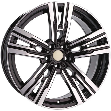 4 Velgen 21 inch B1831 Zwart 5x112 ET25 66.6 J8.5 Geschikt voor Audi, Volkswagen, Mercedes - VCTparts.nl