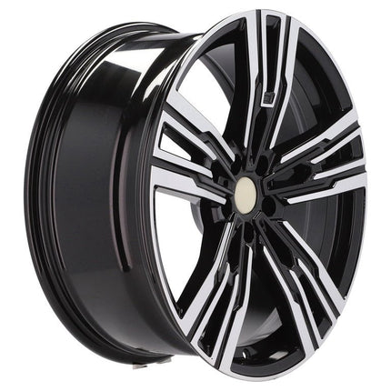 4 Velgen 21 inch B1831 Zwart 5x112 ET25 66.6 J8.5 Geschikt voor Audi, Volkswagen, Mercedes - VCTparts.nl
