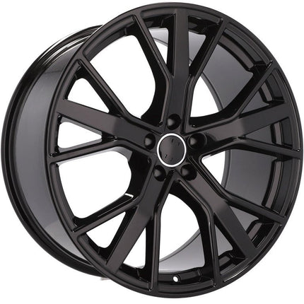 4 Velgen 21 inch B5131 Zwart 5x112 ET31 66.45 J9.5 Geschikt voor Audi, Volkswagen, Mercedes - VCTparts.nl