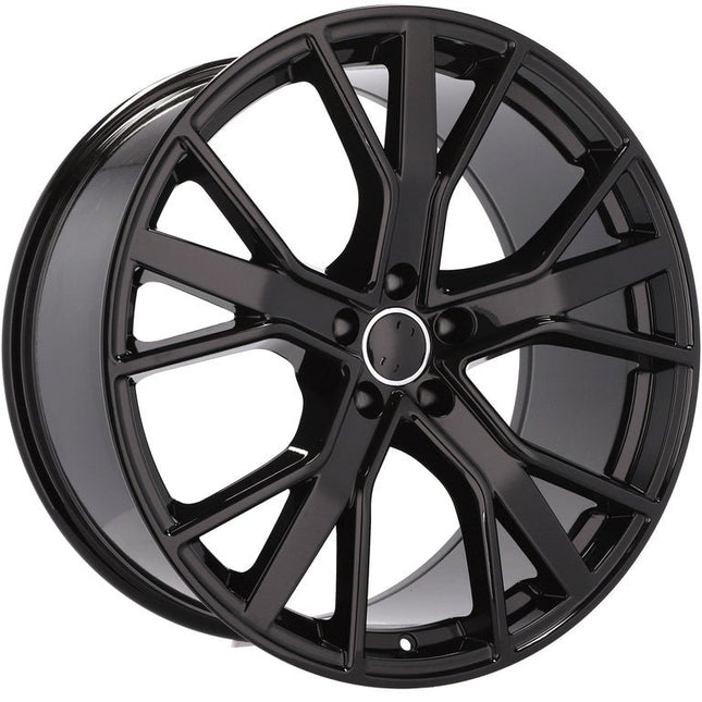 4 Velgen 21 inch B5131 Zwart 5x112 ET31 66.45 J9.5 Geschikt voor Audi, Volkswagen, Mercedes - VCTparts.nl