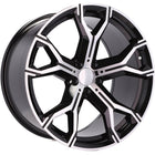 4 Velgen 21 inch B5498 Zwart Gepolijst 5x112 ET37 66.6 J9.5 Geschikt voor Audi, Volkswagen, Mercedes - VCTparts.nl