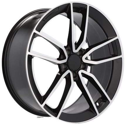 4 Velgen 21 inch B5610 Zwart 5x112 ET42 66.6 J11.0 Geschikt voor Audi, Volkswagen, Mercedes - VCTparts.nl