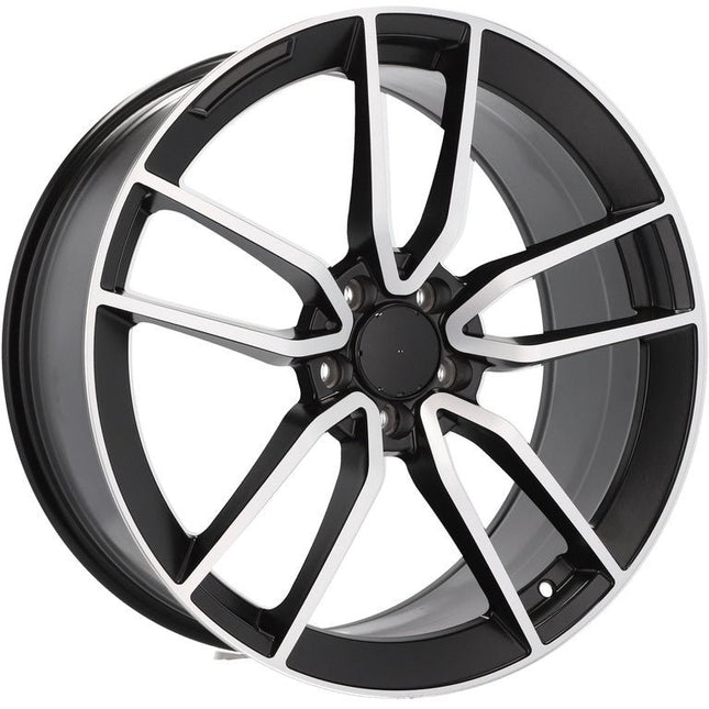 4 Velgen 21 inch B5610 Zwart 5x112 ET46 66.6 J10.0 Geschikt voor Audi, Volkswagen, Mercedes - VCTparts.nl