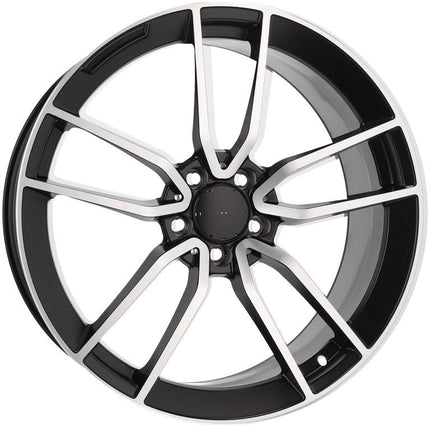 4 Velgen 21 inch B5610 Zwart 5x112 ET46 66.6 J10.0 Geschikt voor Audi, Volkswagen, Mercedes - VCTparts.nl