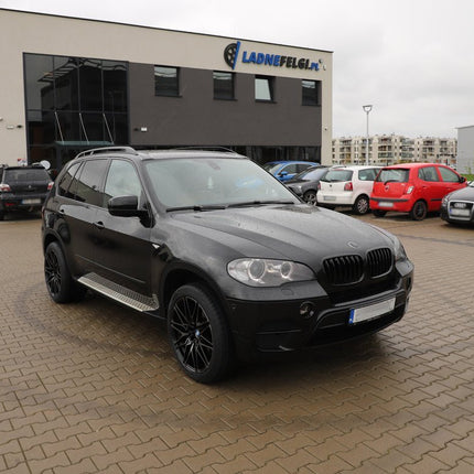 4 Velgen 21 inch B5771 BL Zwart 5x112 ET37 66.6 Geschikt voor Audi, Volkswagen, Skoda, SEAT - VCTparts.nl