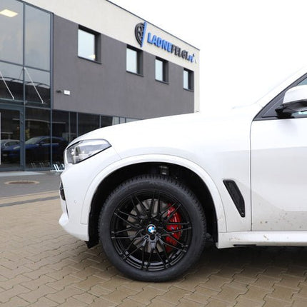 4 Velgen 21 inch B5771 BL Zwart 5x112 ET37 66.6 Geschikt voor Audi, Volkswagen, Skoda, SEAT - VCTparts.nl