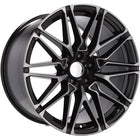 4 Velgen 21 inch B5771 BL Zwart 5x112 ET37 66.6 Geschikt voor Audi, Volkswagen, Skoda, SEAT - VCTparts.nl