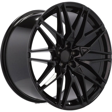 4 Velgen 21 inch B5771 BL Zwart 5x120 ET26 66.6 Geschikt voor BMW, Mercedes, Audi - VCTparts.nl