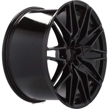 4 Velgen 21 inch B5771 BL Zwart 5x120 ET26 66.6 Geschikt voor BMW, Mercedes, Audi - VCTparts.nl
