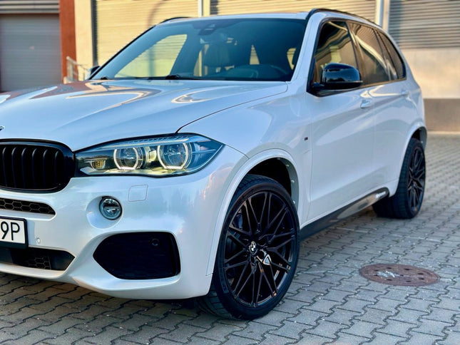 4 Velgen 21 inch B5771 BL Zwart 5x120 ET26 66.6 Geschikt voor BMW, Mercedes, Audi - VCTparts.nl