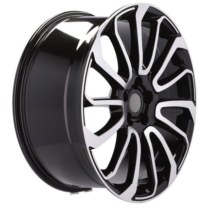 4 Velgen 21 inch BY959 Zwart Gepolijst 5x120 ET49 72.6 J9.5 Geschikt voor BMW, Mercedes, Audi, Volkswagen - VCTparts.nl