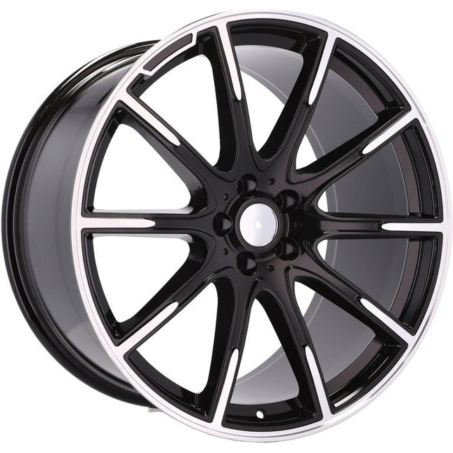4 Velgen 21 inch FE236 Zwart 5x112 ET46 66.6 J10.0 Geschikt voor Audi, Volkswagen, Mercedes - VCTparts.nl