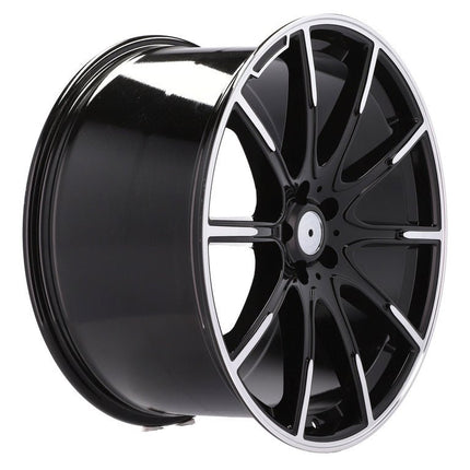 4 Velgen 21 inch FE236 Zwart 5x112 ET46 66.6 J10.0 Geschikt voor Audi, Volkswagen, Mercedes - VCTparts.nl