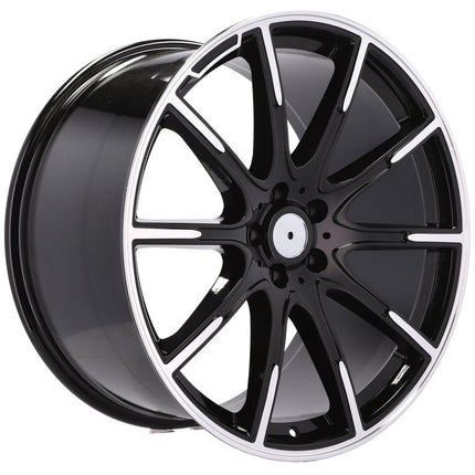 4 Velgen 21 inch FE236 Zwart 5x112 ET46 66.6 J10.0 Geschikt voor Audi, Volkswagen, Mercedes - VCTparts.nl