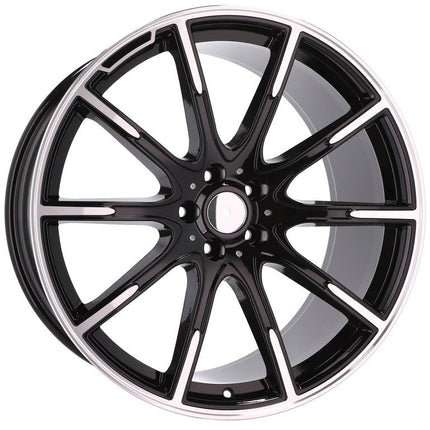 4 Velgen 21 inch FE236 Zwart 5x112 ET46 66.6 J10.0 Geschikt voor Audi, Volkswagen, Mercedes - VCTparts.nl