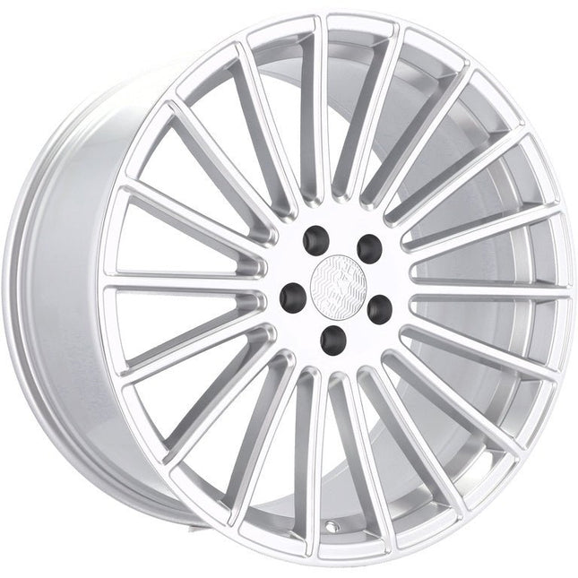 4 Velgen 21 inch HX010 Zilver 5x120 ET38 74.1 Geschikt voor BMW, Cadillac, Chevrolet - VCTparts.nl