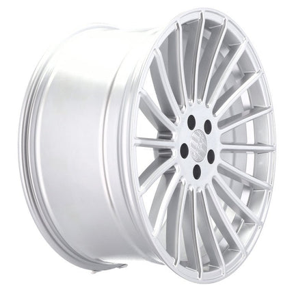 4 Velgen 21 inch HX010 Zilver 5x120 ET40 74.1 Geschikt voor BMW, Audi, Mercedes, Volkswagen, Skoda - VCTparts.nl