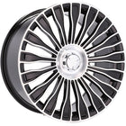 VCTparts 4 Velgen 21 inch I0313 (BY1785) MB Gepolijst + Zwart 5x112 ET34 66.6 Geschikt voor Audi, Volkswagen, Skoda, SEAT Ladnefelgi 1