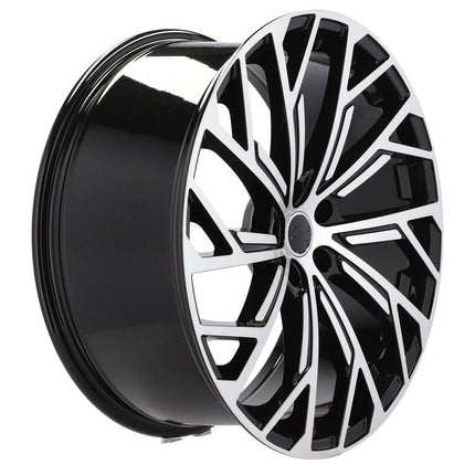 4 Velgen 21 inch I0337 (FBX169) MB Gepolijst + Zwart 5x112 ET37 66.45 Geschikt voor Audi, Volkswagen, Skoda, SEAT - VCTparts.nl