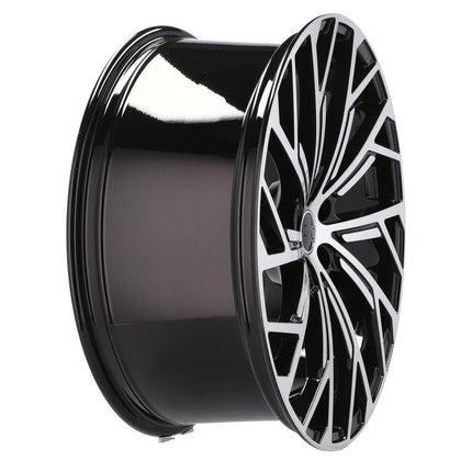 4 Velgen 21 inch I0337 (FBX169) MB Gepolijst + Zwart 5x112 ET37 66.45 Geschikt voor Audi, Volkswagen, Skoda, SEAT - VCTparts.nl