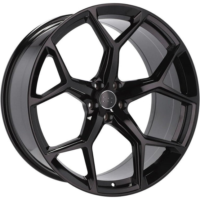 4 Velgen 21 inch I5598 Zwart 5x112 ET31 66.45 J9.5 Geschikt voor Audi, Volkswagen, Mercedes - VCTparts.nl
