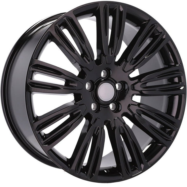 4 Velgen 21 inch XE136 Zwart 5x120 ET49 72.6 J9.5 Geschikt voor BMW, Mercedes, Audi, Volkswagen - VCTparts.nl