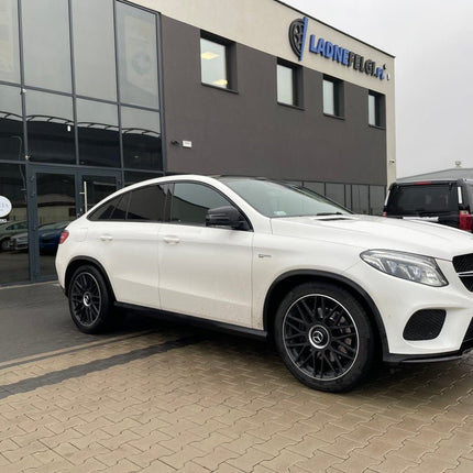 4 Velgen 21 inch Y0207 BLHM Zwart Semi Mat 5x112 ET34 66.6 Geschikt voor Audi, Volkswagen, Skoda, SEAT - VCTparts.nl