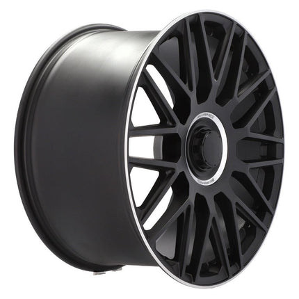 4 Velgen 21 inch Y0207 BLHM Zwart Semi Mat 5x112 ET34 66.6 Geschikt voor Audi, Volkswagen, Skoda, SEAT - VCTparts.nl
