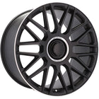 4 Velgen 21 inch Y0207 BLHM Zwart Semi Mat 5x112 ET46 66.6 Geschikt voor Audi, Volkswagen, Skoda, SEAT - VCTparts.nl