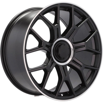 4 Velgen 21 inch Y1188 Zwart Semi Mat 5x112 ET40 66.6 J8.5 Geschikt voor Audi, Volkswagen, Mercedes - VCTparts.nl