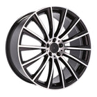 4 Velgen 22 inch B1048 MB Gepolijst Zwart 5x112 ET46 66.6 Geschikt voor Audi, Volkswagen, Skoda, SEAT - VCTparts.nl